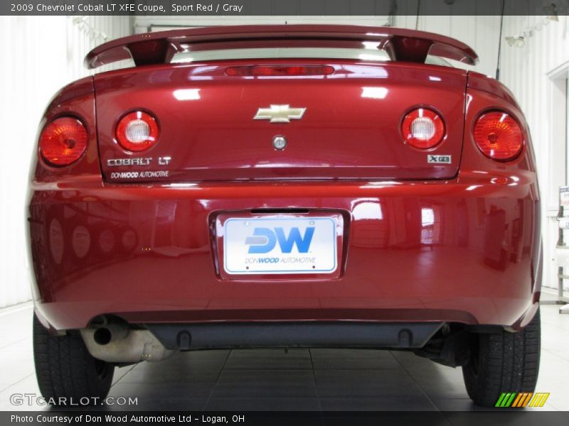 Sport Red / Gray 2009 Chevrolet Cobalt LT XFE Coupe