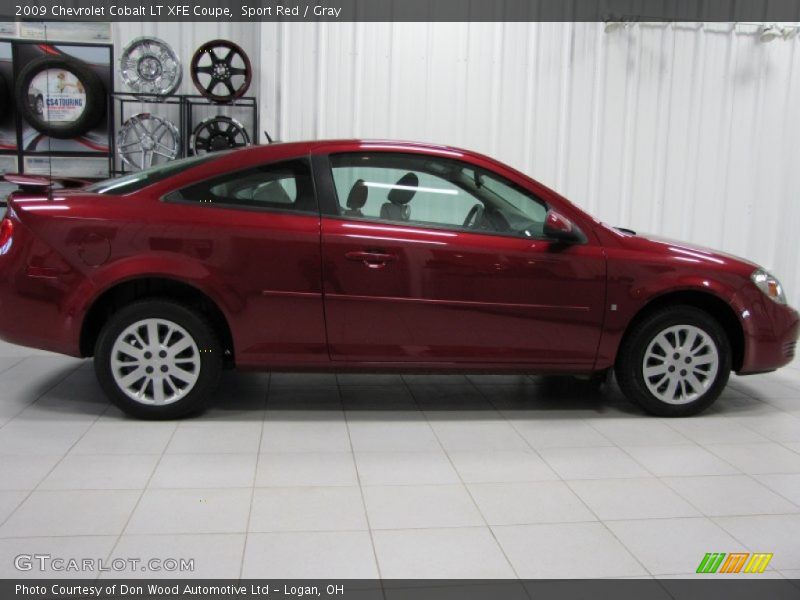 Sport Red / Gray 2009 Chevrolet Cobalt LT XFE Coupe