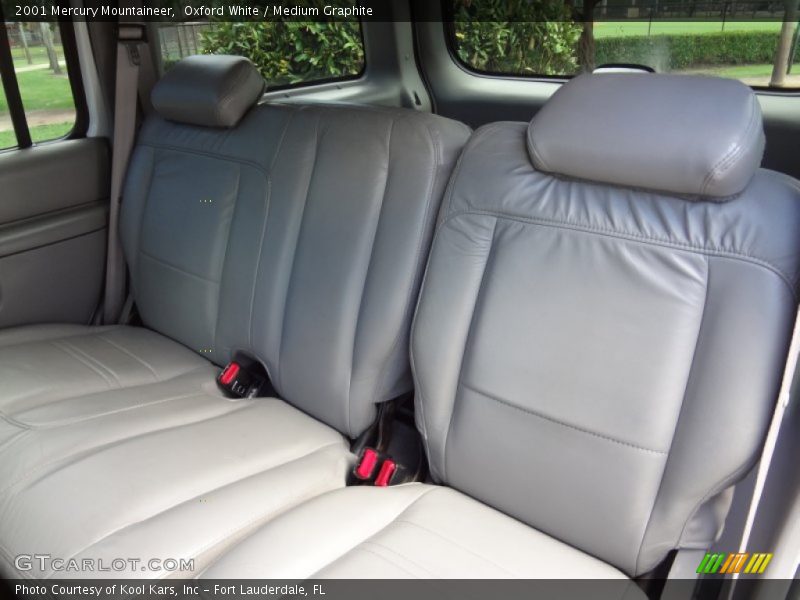 Oxford White / Medium Graphite 2001 Mercury Mountaineer