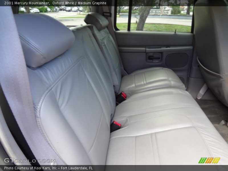 Oxford White / Medium Graphite 2001 Mercury Mountaineer