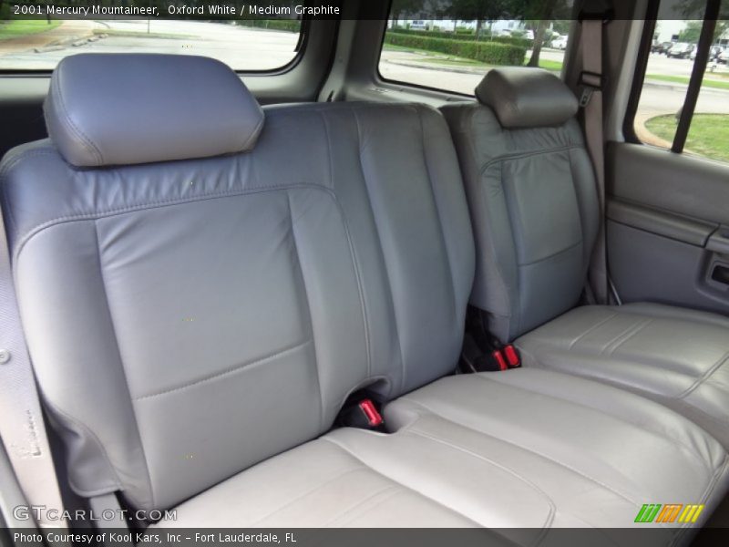 Oxford White / Medium Graphite 2001 Mercury Mountaineer