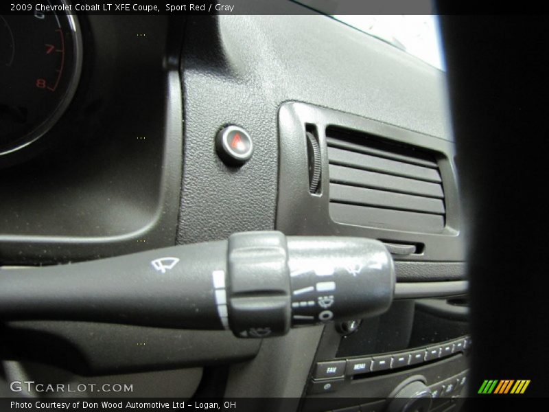 Controls of 2009 Cobalt LT XFE Coupe
