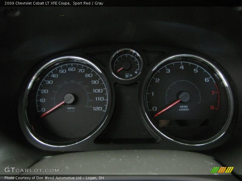 Sport Red / Gray 2009 Chevrolet Cobalt LT XFE Coupe