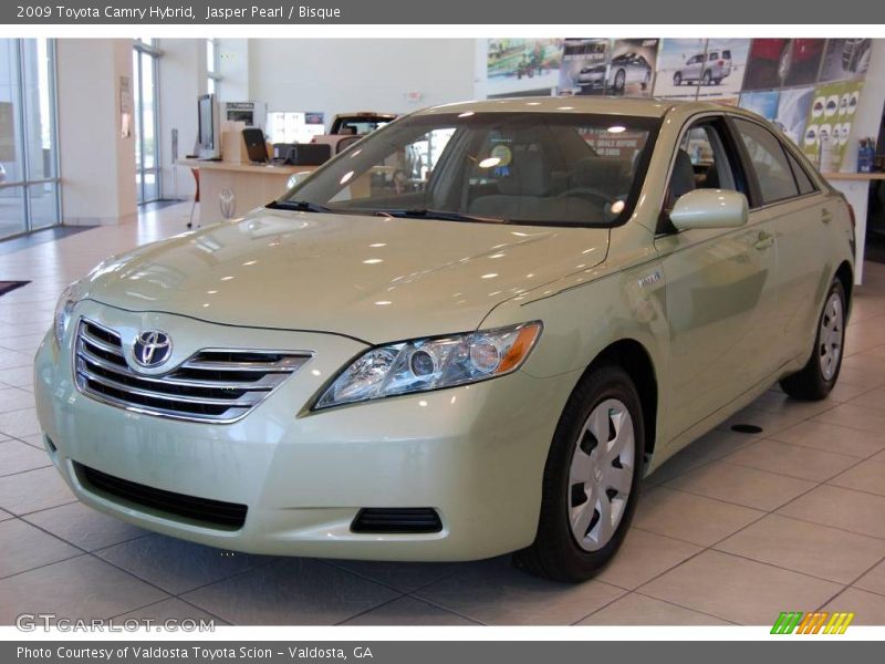 Jasper Pearl / Bisque 2009 Toyota Camry Hybrid
