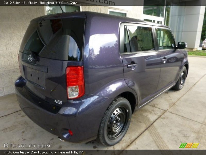 Elusive Blue Metallic / Dark Gray 2012 Scion xB