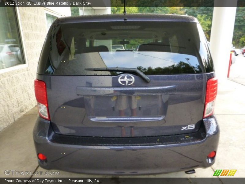 Elusive Blue Metallic / Dark Gray 2012 Scion xB