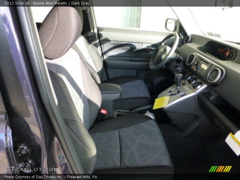 Elusive Blue Metallic / Dark Gray 2012 Scion xB