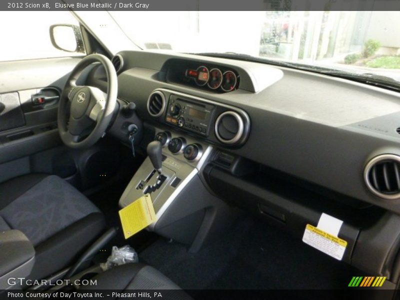 Elusive Blue Metallic / Dark Gray 2012 Scion xB