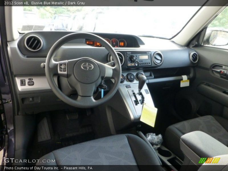 Elusive Blue Metallic / Dark Gray 2012 Scion xB