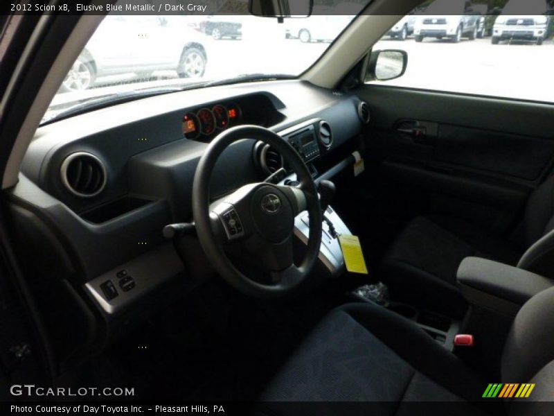 Elusive Blue Metallic / Dark Gray 2012 Scion xB