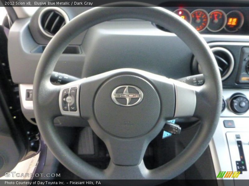 Elusive Blue Metallic / Dark Gray 2012 Scion xB