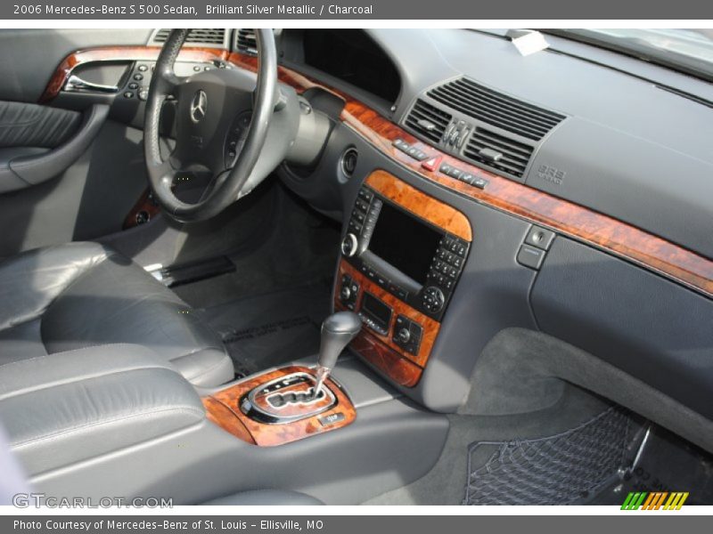 Brilliant Silver Metallic / Charcoal 2006 Mercedes-Benz S 500 Sedan