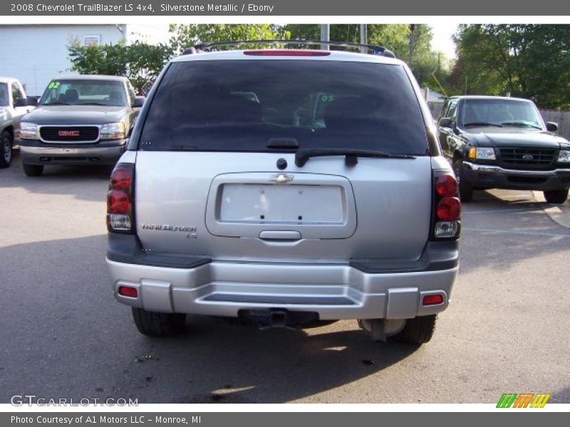 Silverstone Metallic / Ebony 2008 Chevrolet TrailBlazer LS 4x4