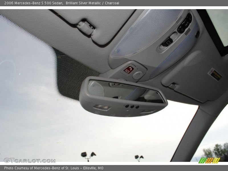 Brilliant Silver Metallic / Charcoal 2006 Mercedes-Benz S 500 Sedan