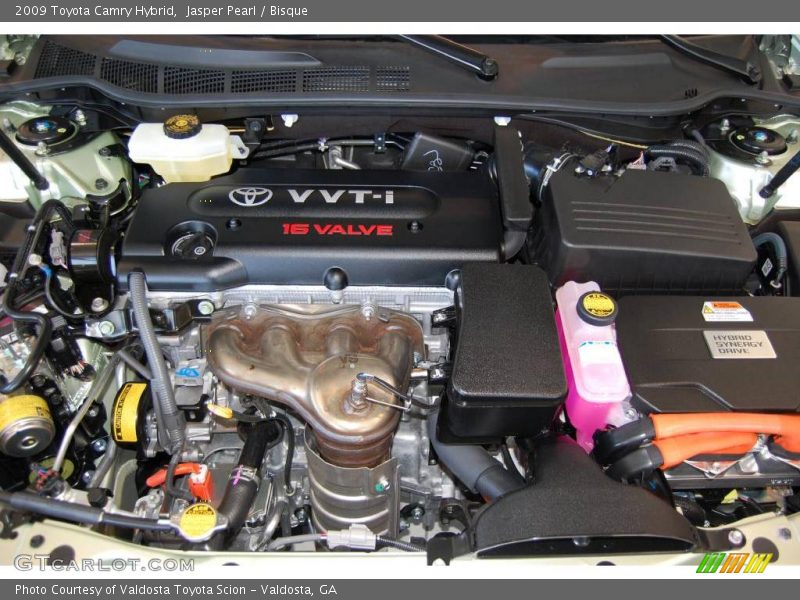 Jasper Pearl / Bisque 2009 Toyota Camry Hybrid