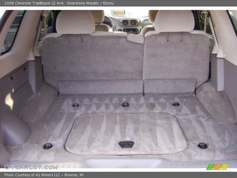 Silverstone Metallic / Ebony 2008 Chevrolet TrailBlazer LS 4x4