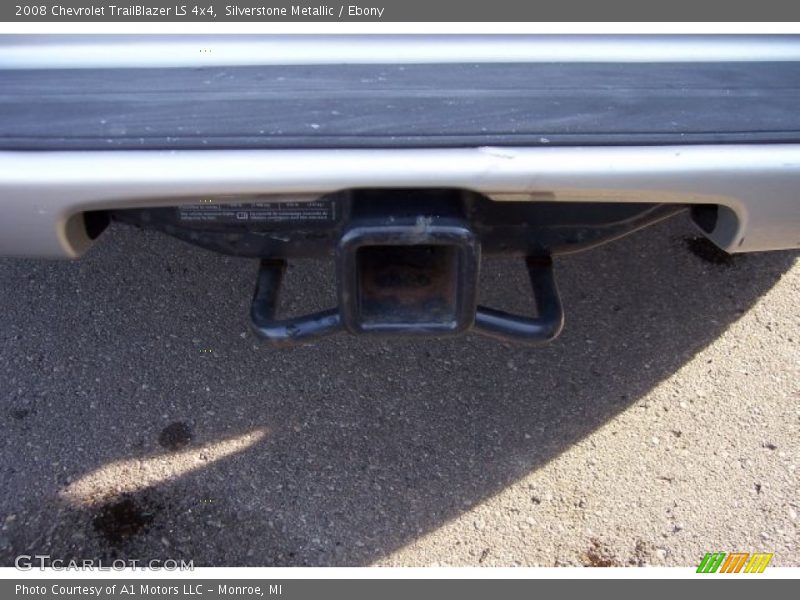 Silverstone Metallic / Ebony 2008 Chevrolet TrailBlazer LS 4x4