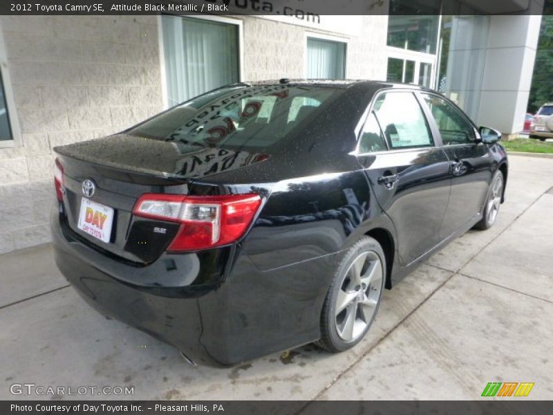Attitude Black Metallic / Black 2012 Toyota Camry SE