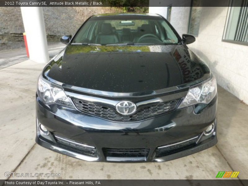Attitude Black Metallic / Black 2012 Toyota Camry SE