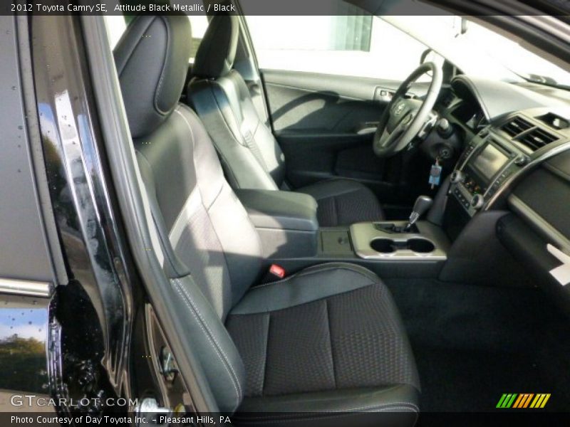 Attitude Black Metallic / Black 2012 Toyota Camry SE
