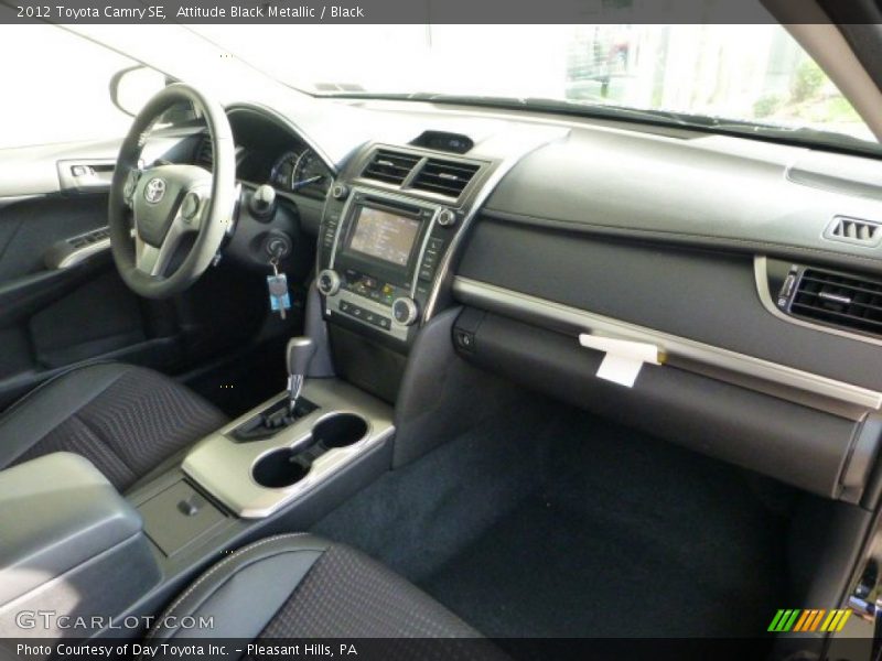 Attitude Black Metallic / Black 2012 Toyota Camry SE