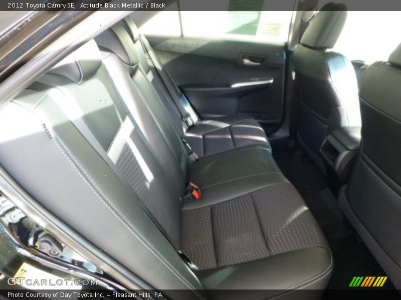 Attitude Black Metallic / Black 2012 Toyota Camry SE