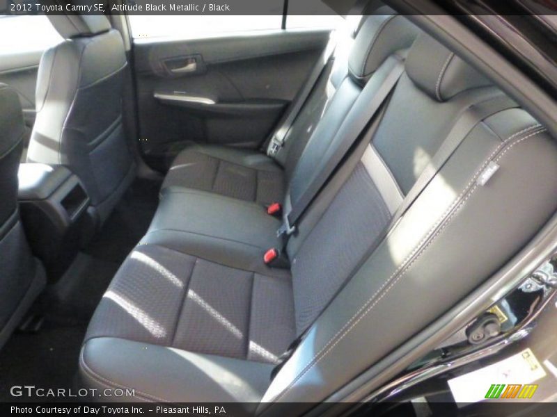 Attitude Black Metallic / Black 2012 Toyota Camry SE