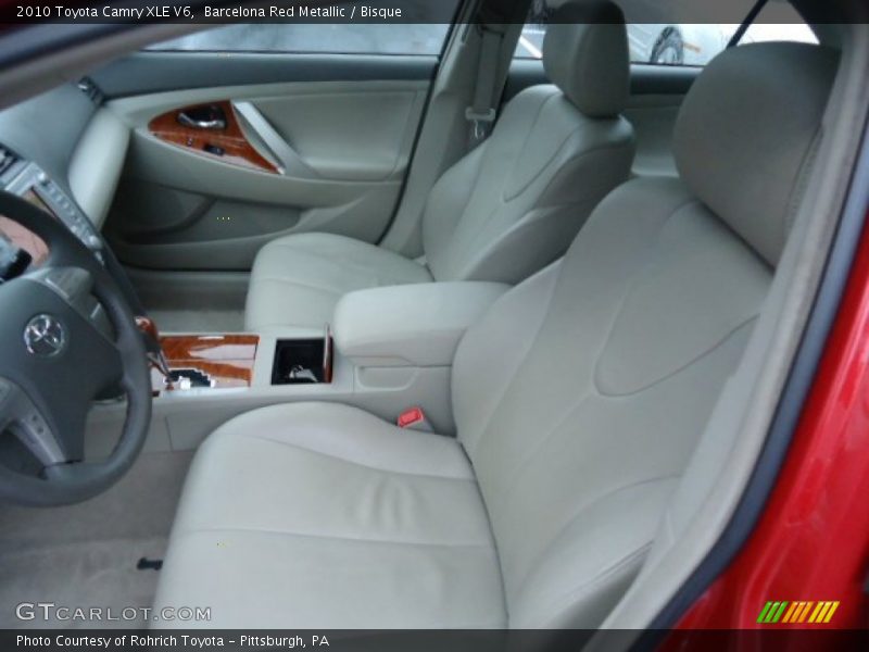 Barcelona Red Metallic / Bisque 2010 Toyota Camry XLE V6