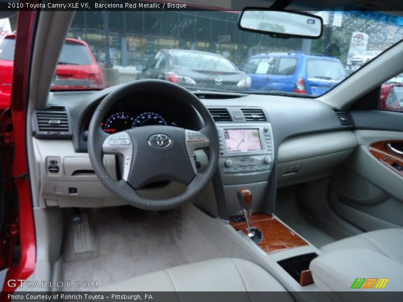 Barcelona Red Metallic / Bisque 2010 Toyota Camry XLE V6