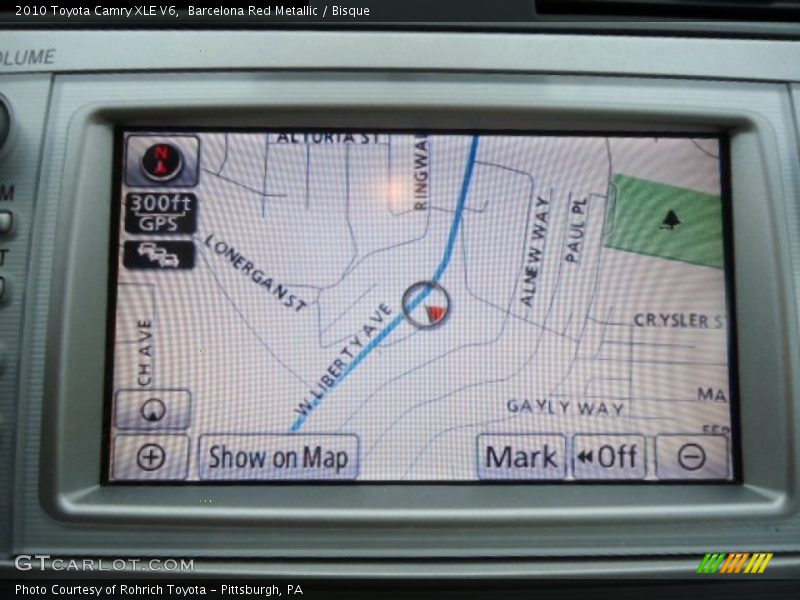 Barcelona Red Metallic / Bisque 2010 Toyota Camry XLE V6
