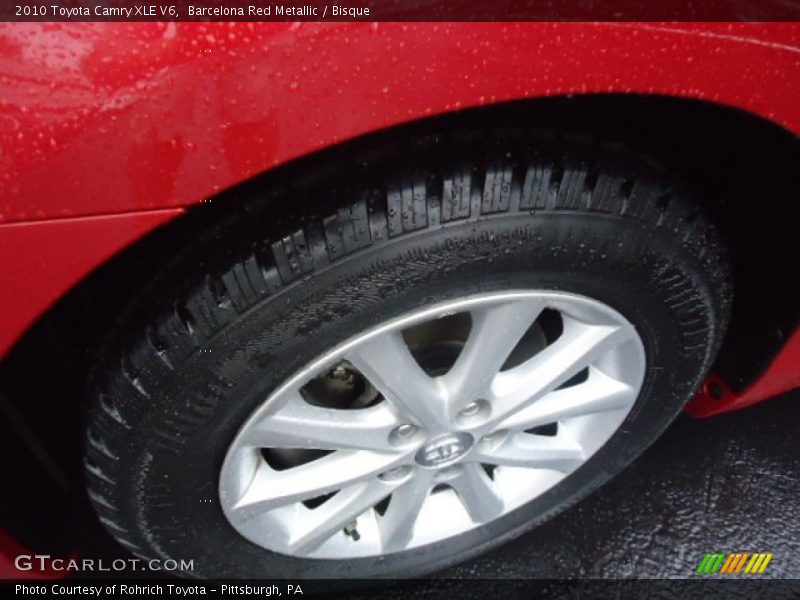 Barcelona Red Metallic / Bisque 2010 Toyota Camry XLE V6