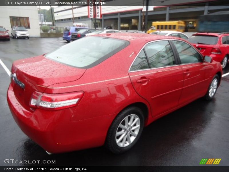 Barcelona Red Metallic / Bisque 2010 Toyota Camry XLE V6