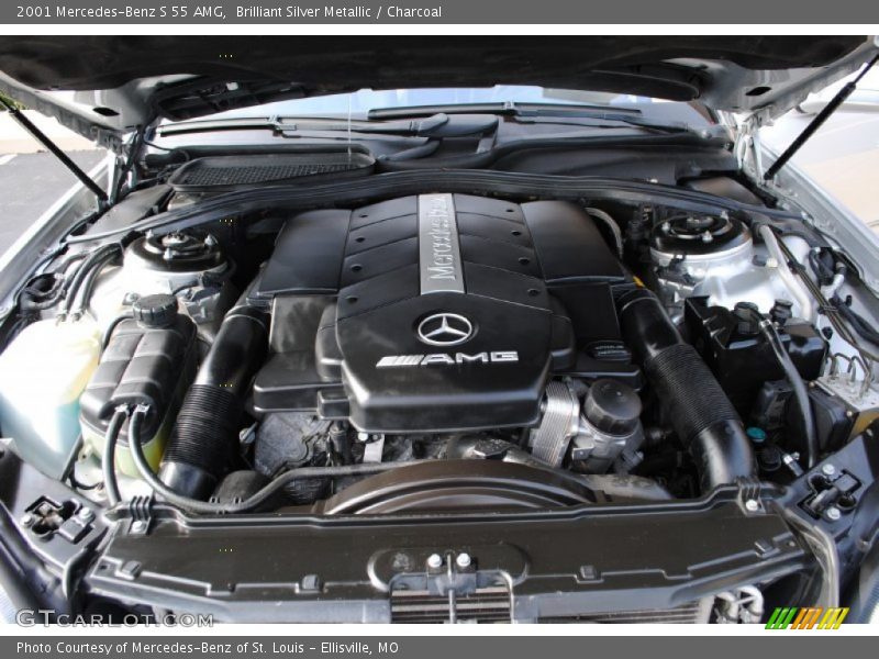  2001 S 55 AMG Engine - 5.4 Liter AMG SOHC 24-Valve V8
