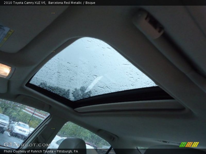 Barcelona Red Metallic / Bisque 2010 Toyota Camry XLE V6