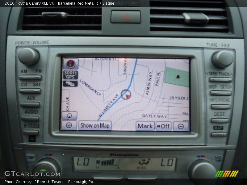 Barcelona Red Metallic / Bisque 2010 Toyota Camry XLE V6