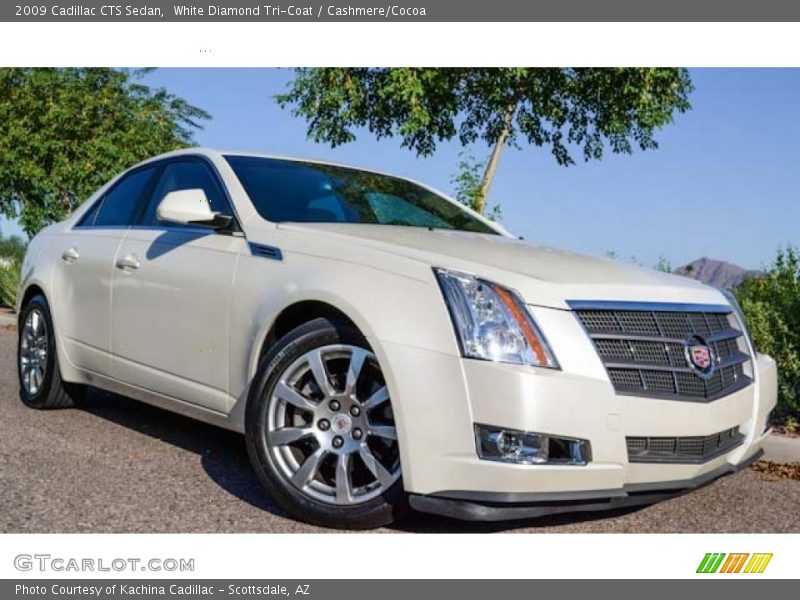 Front 3/4 View of 2009 CTS Sedan
