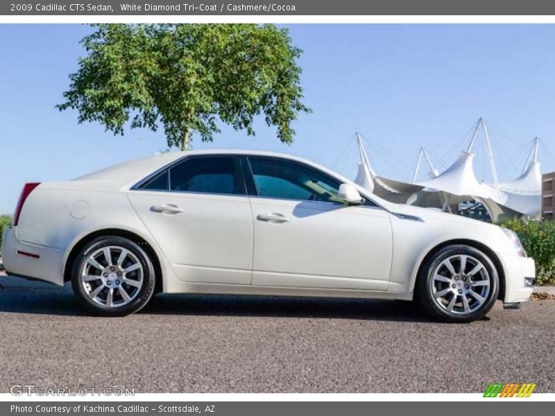  2009 CTS Sedan White Diamond Tri-Coat