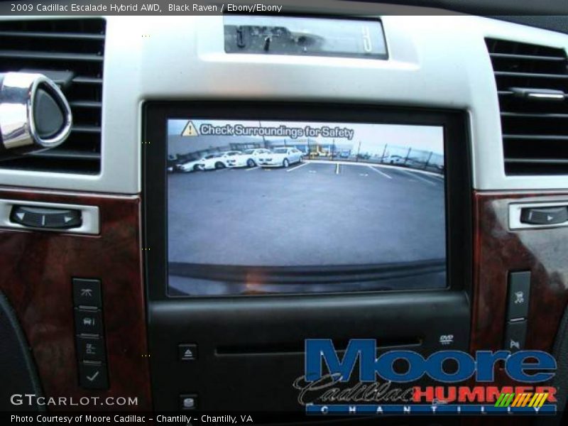 Black Raven / Ebony/Ebony 2009 Cadillac Escalade Hybrid AWD