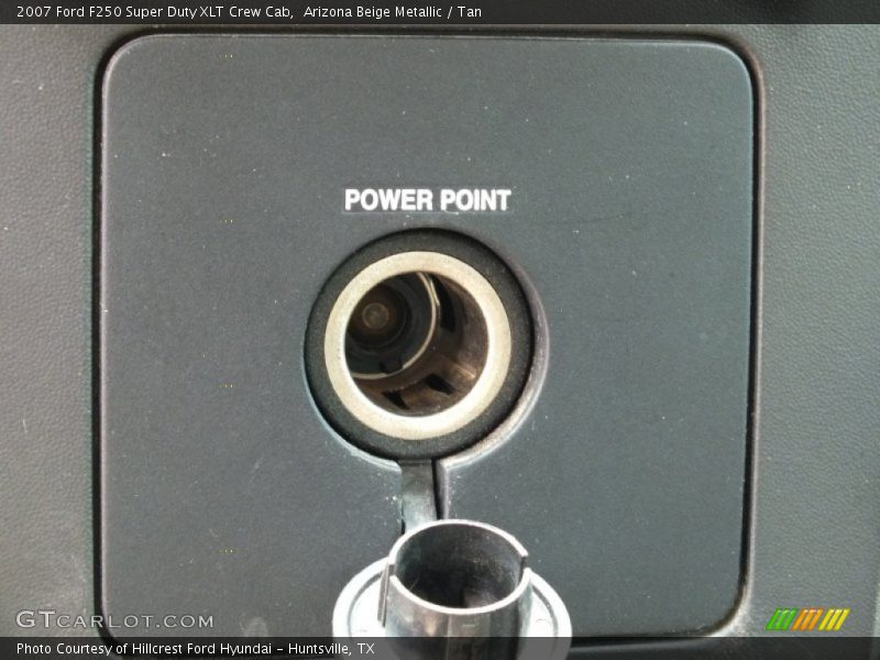 Arizona Beige Metallic / Tan 2007 Ford F250 Super Duty XLT Crew Cab