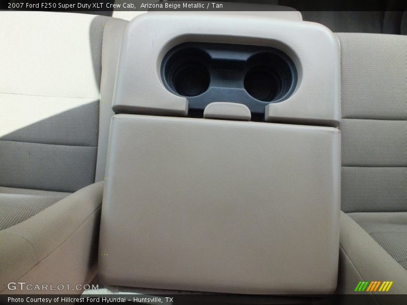 Arizona Beige Metallic / Tan 2007 Ford F250 Super Duty XLT Crew Cab