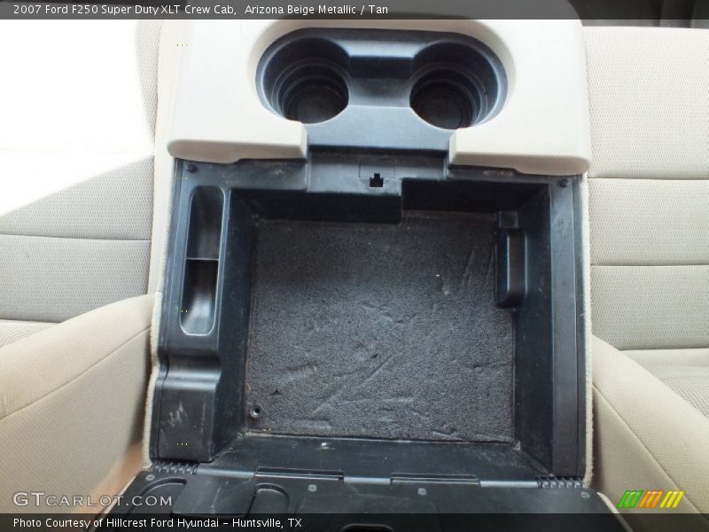 Arizona Beige Metallic / Tan 2007 Ford F250 Super Duty XLT Crew Cab