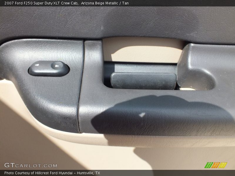 Arizona Beige Metallic / Tan 2007 Ford F250 Super Duty XLT Crew Cab