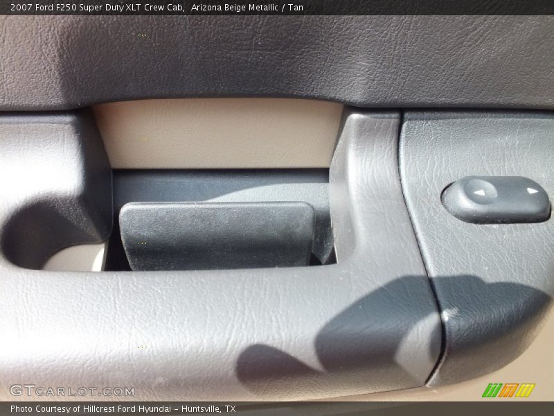 Arizona Beige Metallic / Tan 2007 Ford F250 Super Duty XLT Crew Cab