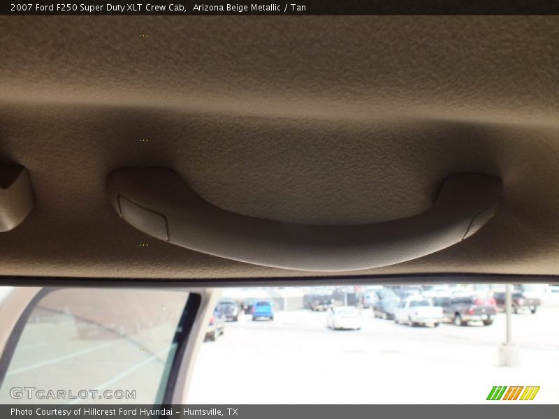 Arizona Beige Metallic / Tan 2007 Ford F250 Super Duty XLT Crew Cab