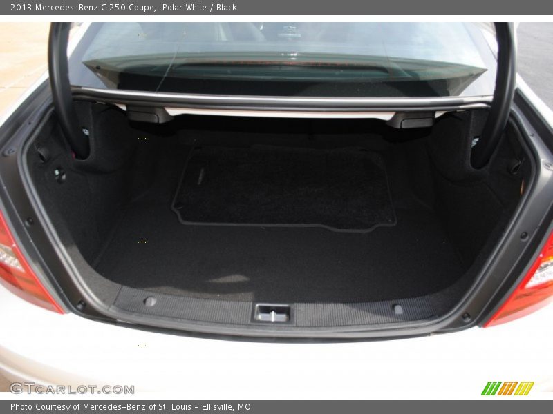 Polar White / Black 2013 Mercedes-Benz C 250 Coupe