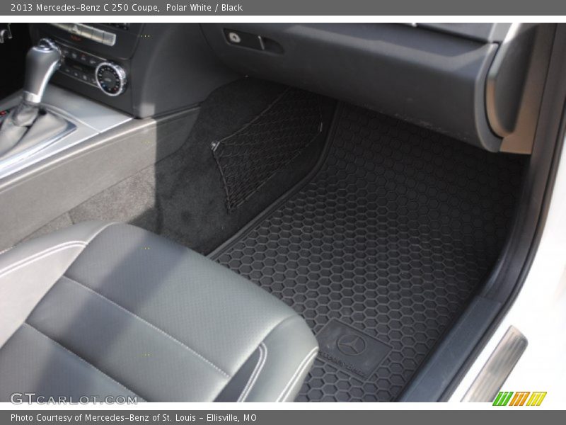 Polar White / Black 2013 Mercedes-Benz C 250 Coupe