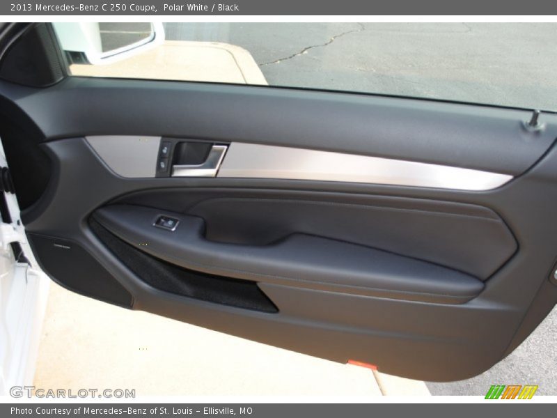 Polar White / Black 2013 Mercedes-Benz C 250 Coupe