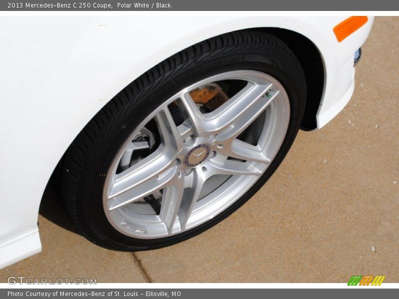 Polar White / Black 2013 Mercedes-Benz C 250 Coupe