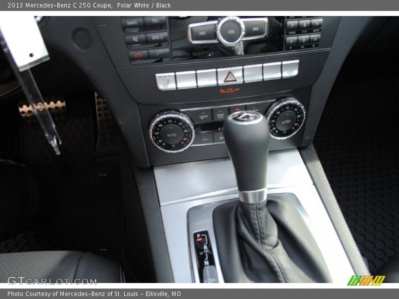 Polar White / Black 2013 Mercedes-Benz C 250 Coupe
