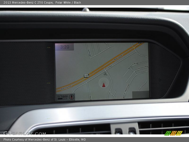 Polar White / Black 2013 Mercedes-Benz C 250 Coupe